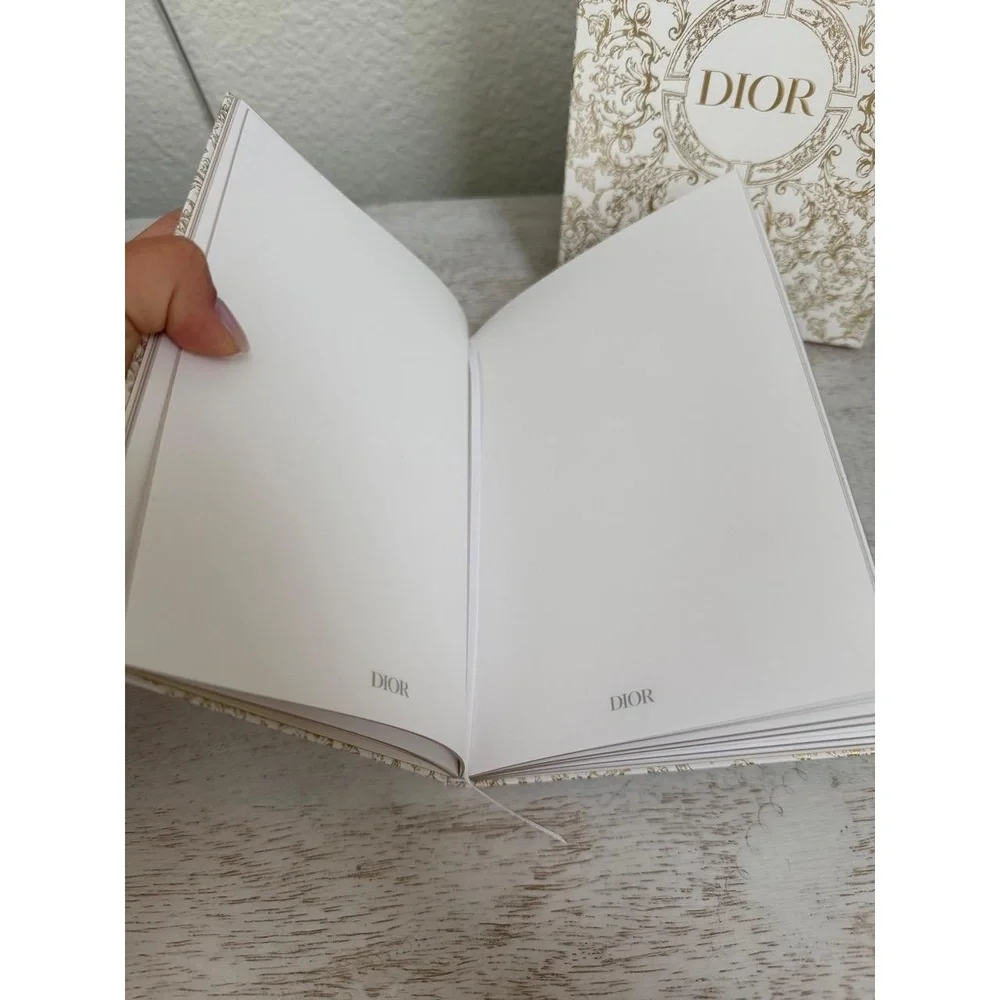 NIB Christian Dior White 2023 Holiday Notebook